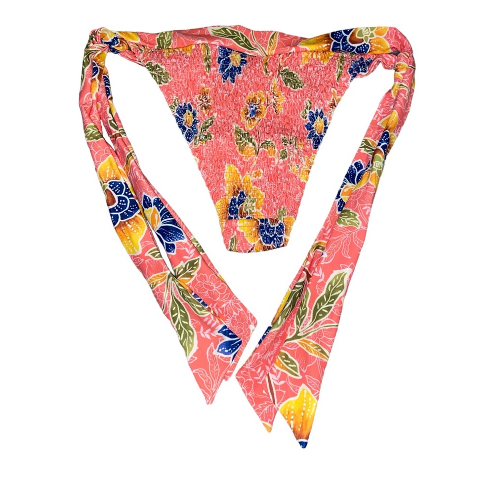 New Scrunch Floral Bikini Bottom
